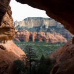 Sedona cave mouth end