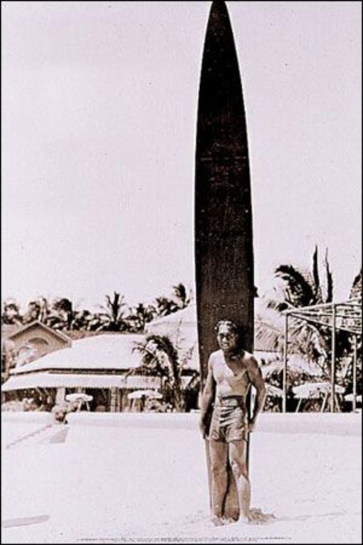 surfing history timeline Hawaii